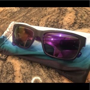 Purple & Black Von Zipper Fulton Sunglasses